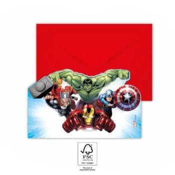 Avengers Infinity Stones Invitations