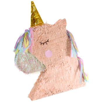 Piñata de unicornio y arcoíris