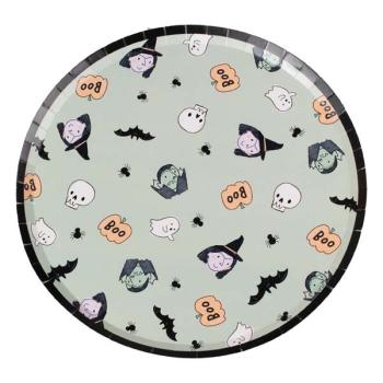 Paper Plates Halloween Characters