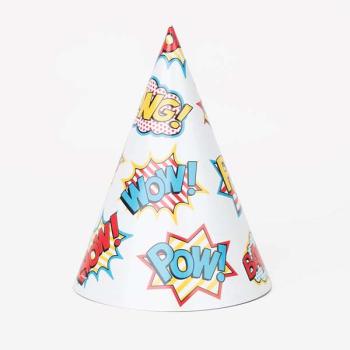 Superhero Party Hats My Little Day