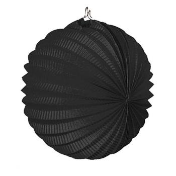 Paper Balloon 22cms - Black