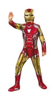 Fato Iron Man Endgame - 8-10 Anos Rubies USA