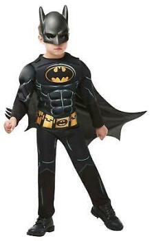 Batman Black Core Costume - 3-4 Years