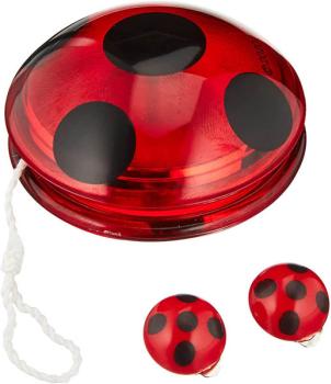 Ladybug Earrings & Yo-Yo Set