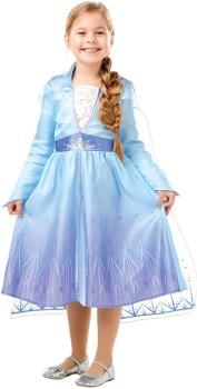 Classic Frozen Elsa Costume - 9-10 Years Rubies UK