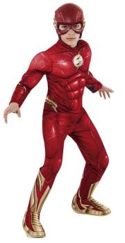 Deluxe Flash Suit - 5-6 Years Rubies UK