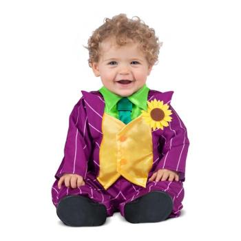 Fato Bebé Joker Traquina - 7-12 Meses