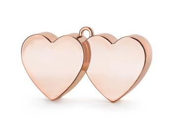 Rose Gold Heart Weight 135g PartyDeco