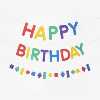 Grinalda Happy Birthday Multicor