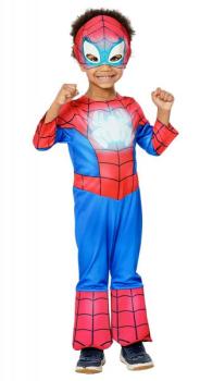 Miles Spidey Costume - Spidey - 2-3 Years Rubies UK