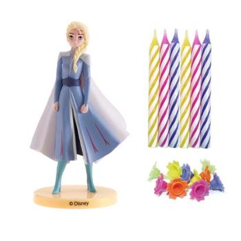 Frozen Figure and Candles Set deKora