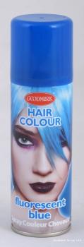 Fluorescent Blue Spray Hair Dye