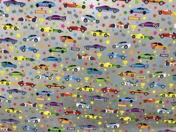 Racing Car Wrapping Paper Roll XiZ Party Supplies