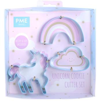 Set of 3 Unicorn Cutters PME