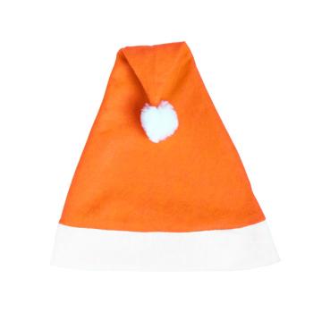 Orange Santa Claus Hat