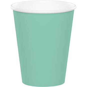 Cardboard Cups - Mint Green Creative Converting