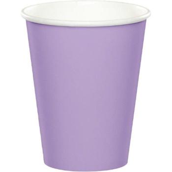 24 Cardboard Cups - Lilac