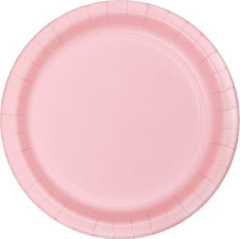 Cardboard plates - Baby Pink Creative Converting