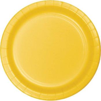 Cardboard Plates -Tan Yellow