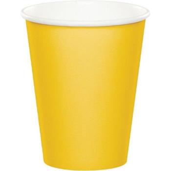 Cardboard Cups - Toast Yellow