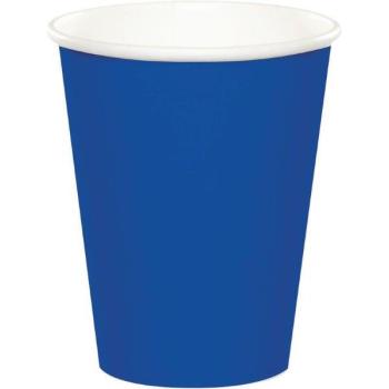 Cardboard Cups - Cobalt Blue Creative Converting
