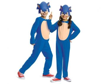 Sonic Move Basic Costume - 4-6 Years Disguise