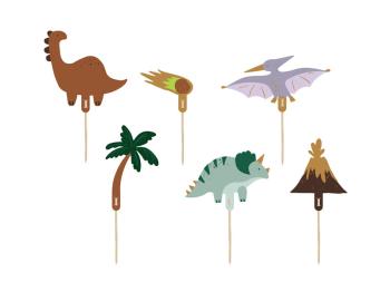 Topos de Bolo Aniversário dos Dinossauros