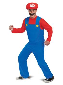 Fato Adulto Super Mario - M