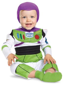Toy Story Buzz Lightyear Deluxe Baby Costume - 6-12 Months Disguise