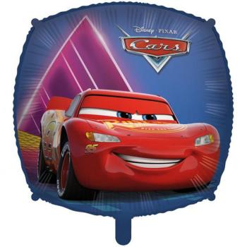 18" Cars 3 Square Foil Balloon with Weight
