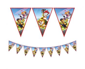 Paw Patrol Rescue Heroes Paper Wreath Decorata Party