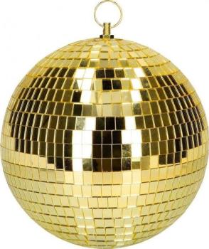 Disco Ball 30cm Gold Tim e Puce