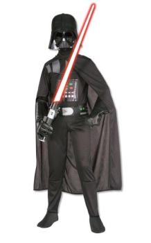 Darth Vader Costume with Sword in Box - 3-4 Years