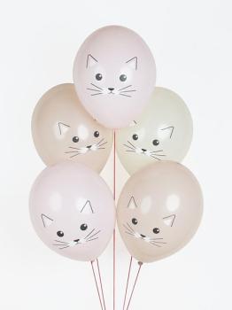 Party Cat Balloons My Little Day