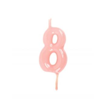 Candle 6cm nº8 - Pastel Pink VelasMasRoses