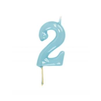 Candle 6cm nº2 - Pastel Blue