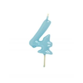 Candle 6cm nº4 - Pastel Blue