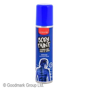Spray Paint for Blue Body Paint