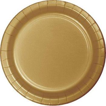 Cardboard plates - Gold