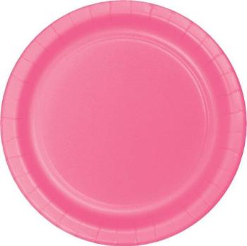 Cardboard plates - Pink Creative Converting