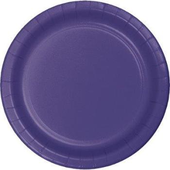 Small Cardboard Plates 18cm - Purple