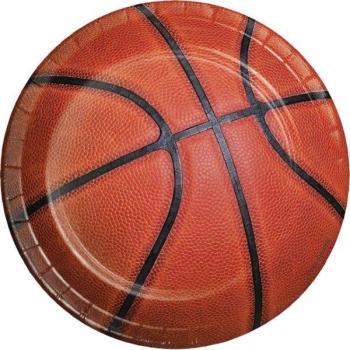 18cm Basketball Plates Creative Converting