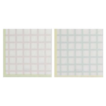 Pastel Square Paper Napkins