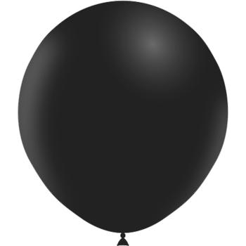 5 Balões 45cm - Preto