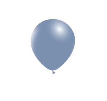 Bag of 25 Pastel Balloons 14 cm - Blue Jeans