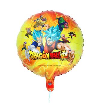 Balão Foil Redondo 18" Dragon Ball Z Chaks
