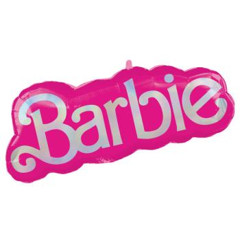 Balão Foil Supershape Barbie Logo