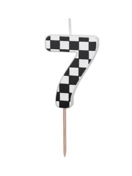Birthday Racing Candle nº7 PartyDeco