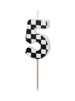 Birthday Racing Candle nº5 PartyDeco