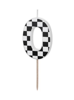 Birthday Racing Candle nº0 PartyDeco